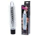 Vibrador Personal com Capa de Alto Relevo - 19,5 x 2,1 cm - Embalagem